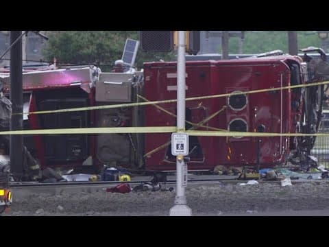 DART repairs underway after fire truck crash