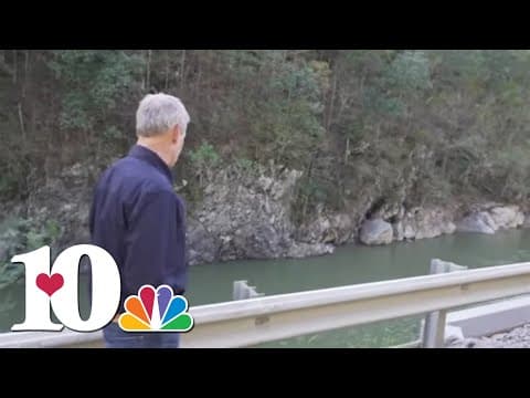 'This stretch of highway is important' || Gov. Bill Lee, state leaders views I-40 damage