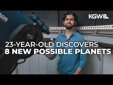 Reed College student discovers 8 new possible planets