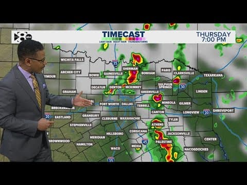 DFW Weather: Latest forecast and timeline for rain in North Texas