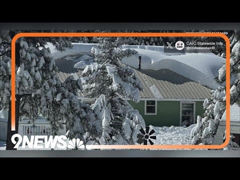 Roof avalanches: The risk that comes after snow piles up over houses
