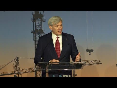 Commissioner of Insurance Tim Temple speaks at 2024 LABI luncheon