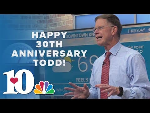 Cheers to 30 years! | June 7 marks 30 years at WBIR for Todd Howell