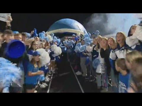 Carroll Jr-Sr High School in Flora brings the energy for Operation Football Sunrise Kickoff