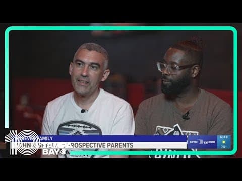Prospective parents talk about process of adopting a child