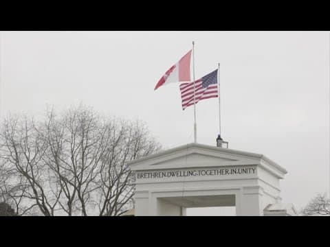 President Donald Trump announces 35% tariff on Canadian imports, which could cost Americans