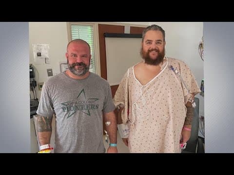 'Eternally grateful' | Alvin ISD football dad gets kidney donation from bleacher-mate