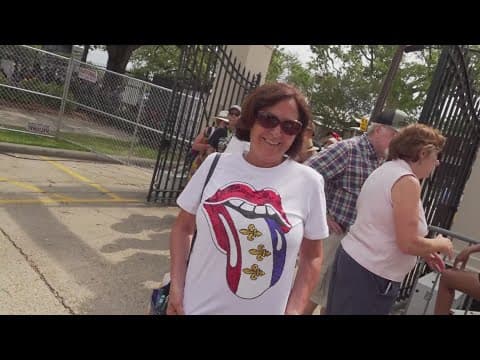 Record crowds at Jazz Fest for Rolling Stones