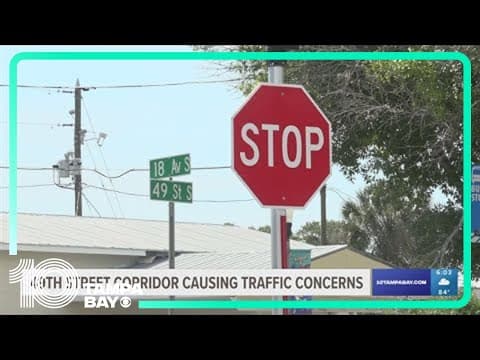 49th Street corridor causing traffic concerns in Pinellas County