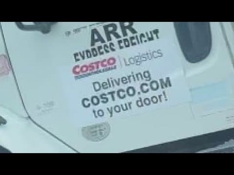 Illegal dumping in N.O. East from truck with Costco sign on it