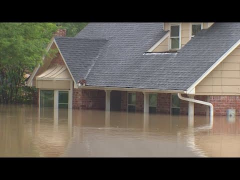 Family that evacuated from River Plantation in Montgomery County learns house has 5 feet of water