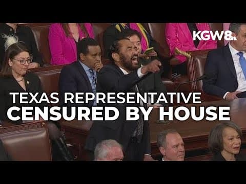 Marie Gluesenkamp Perez, 9 other Democrats join Republicans in vote to censure Rep. Al Green