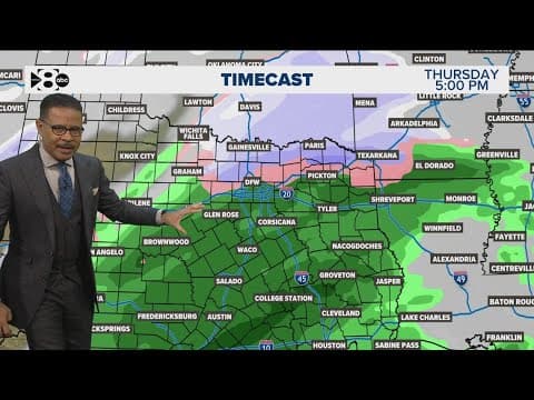 DFW Weather: Snow chances increase later this week