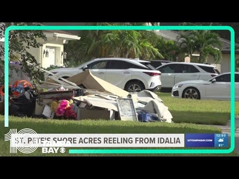 St. Pete's Shore Acres, Tampa Bay-area neighborhoods drown in stress from Hurricane Idalia
