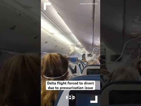 Delta flight forced to divert due to pressurization issue