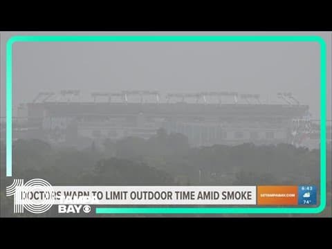 Still seeing hazy skies? How long smoke from Canadian wildfires will impact the Tampa Bay area
