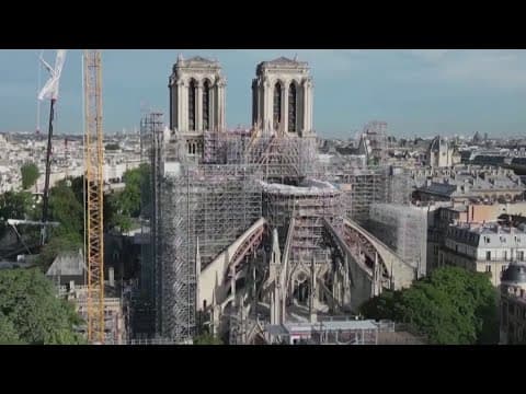 Latest in Notre Dame restoration in Paris