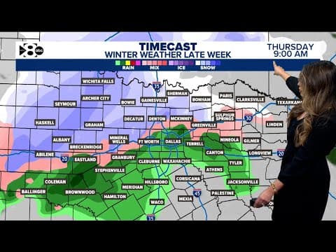 DFW Weather: How much snow, sleet and freezing rain will Dallas get? New forecast timeline