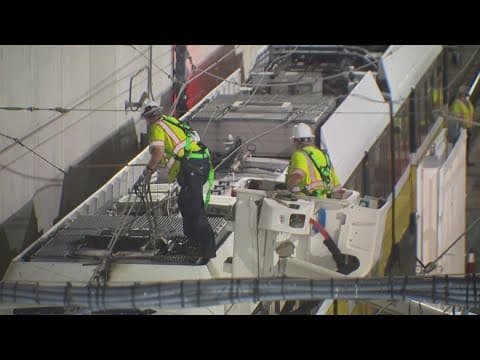 Some DART service modifications continue after train caught fire