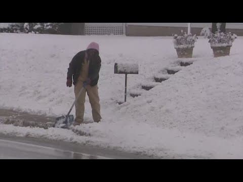 Winter storm blankets parts of northeast U.S. with snow