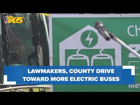 Lawmakers, county agencies drive toward more electric buses