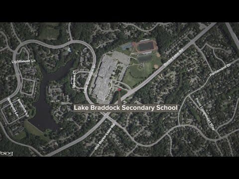 Extra security at Lake Braddock Secondary School after graffiti threat
