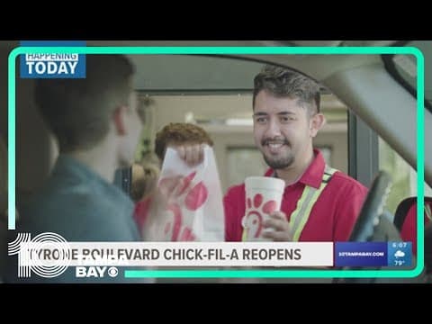 Tyrone Boulevard Chick-fil-A reopens