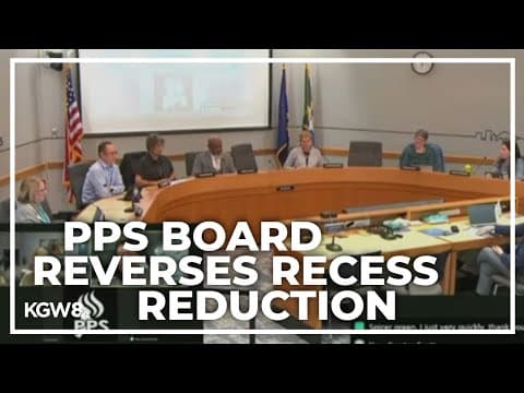 PPS School Board approves amended make-up plan for lost instructional hours