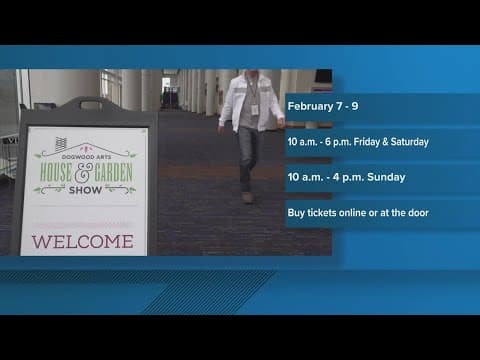 Here's what you can expect at the Dogwood House and Garden show this weekend