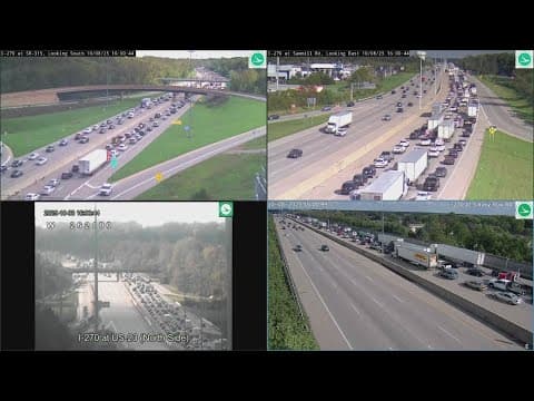 All lanes closed on I-270 East at US Route 23 after shots fired