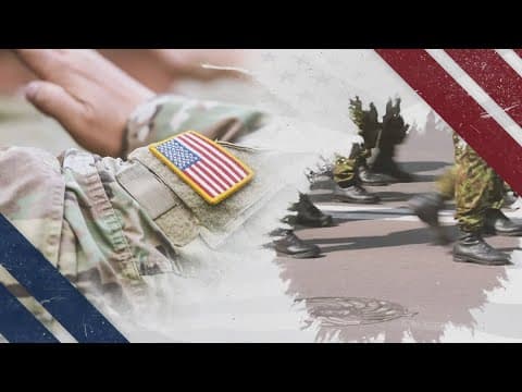 Final military parade preps underway in DC, causing traffic delays