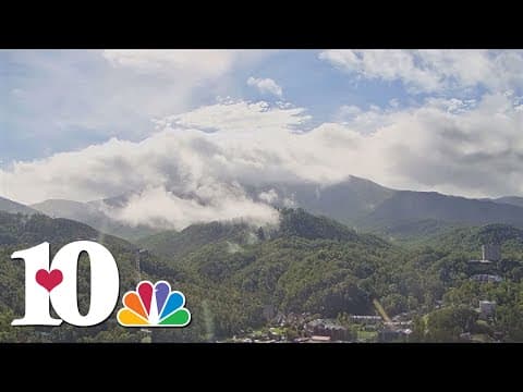 Sun shines down on Gatlinburg as Helene's eye passes over East Tennessee