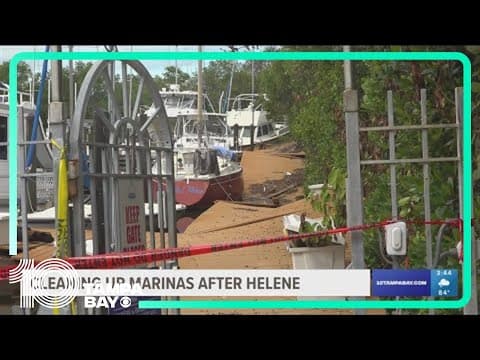 'Big overhaul': Marinas recovery after Helene severely damages docks, boats