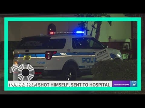 13-year-old accidentally shoots self, St. Pete police say