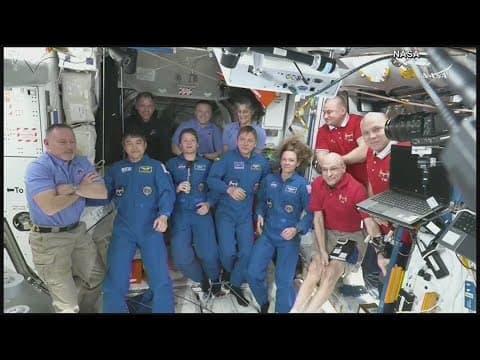 Space-X Crew-10 successfully docks at ISS, astronauts set to return to earth this week