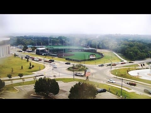 TIMELAPSE: Watch rain clear up on a cloudy day in Weatherford, Texas (November 2024)