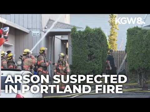 Arson suspected in early morning Southeast Portland fire; public help sought