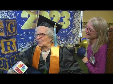 102-year-old Zanesville woman graduates from college