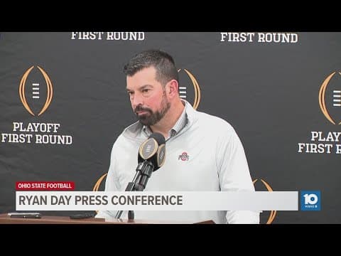 Ryan Day holds final press conference before Ohio State's playoff game with Tennessee