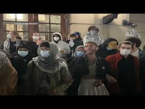 Protesters take over Columbia University's Hamilton Hall in escalation of anti-war demonstrations