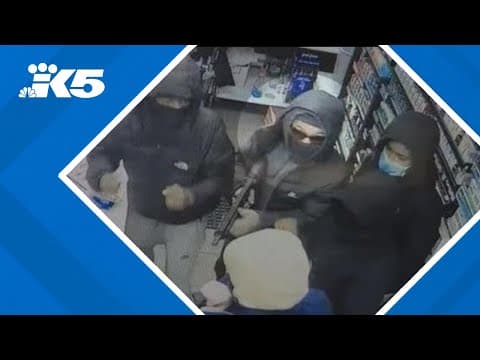 Police chase and arrest robbery suspect