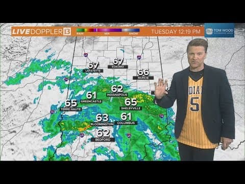 Live Doppler 13 forecast | Noon update for Tuesday, May 14, 2024
