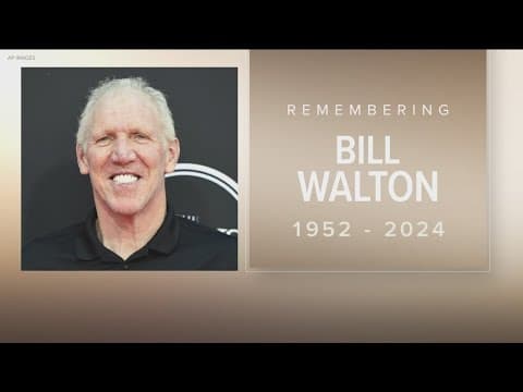Sports world remembers San Diego icon Bill Walton