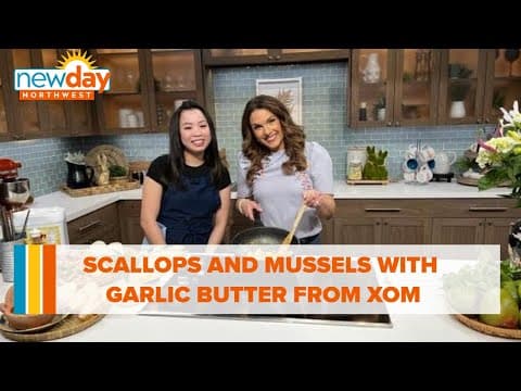 Scallops and mussels with garlic butter from Capitol Hill's XOM