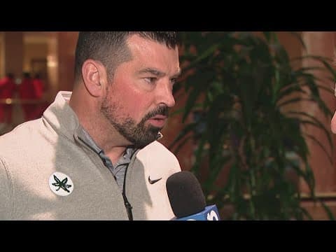 Ohio State head coach Ryan Day 1-on-1 interview ahead of the Cotton Bowl