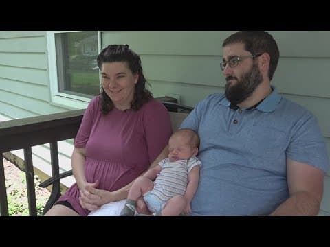 Central Ohio couple gives birth to baby, born from a record-breaking 30-year-old embryo
