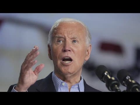 Democrats hold closed-door meeting as Joe Biden continues his presidential campaign