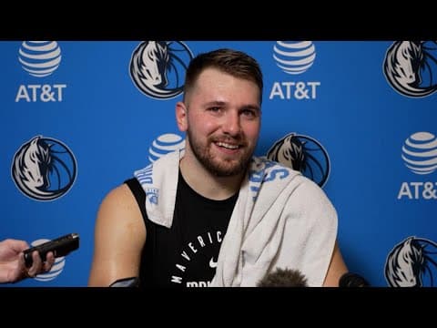 Dallas Mavericks full preseason practice interviews (October 2024)
