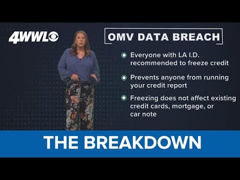 Here's how to freeze your credit after a cyber attack