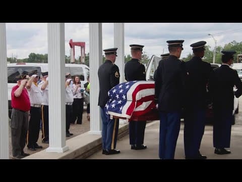 Funeral for World War II hero from Bogalusa